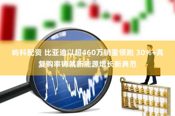 屿科配资 比亚迪以超460万销量领跑 30%+高复购率铸就新能源增长新典范